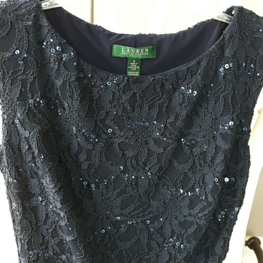 Ralph Lauren Navy Blue Dress